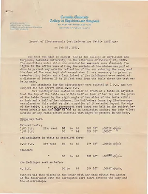 Report, February 25, 1932