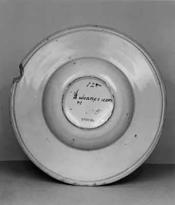 Plate with Vulcan, Venus, and Mars