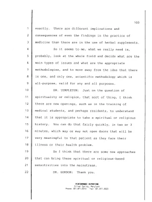 WHCCAM Meeting Transcript Volume II, October 6, 2000 (8:40am) [2]