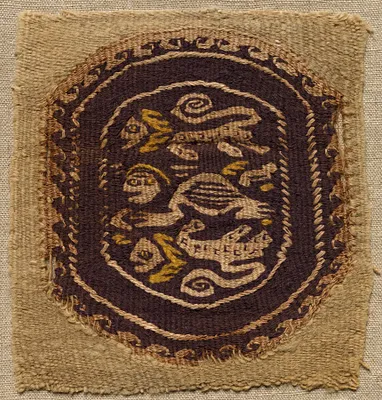 Fragment, with a Segmentum, from a Tunic