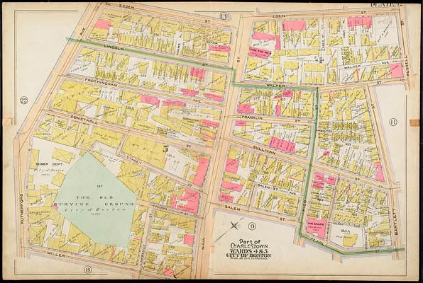 Atlas of the city of Boston : Charlestown