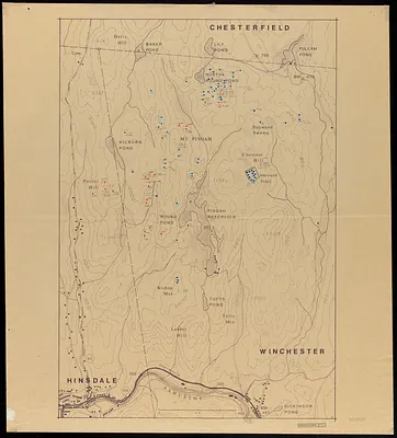Pisgah Tract Plot Map