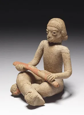 Seated Male Figure