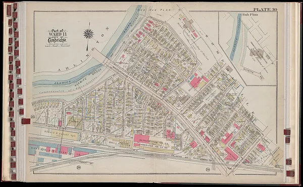 Atlas of the city of Cambridge, Massachusetts