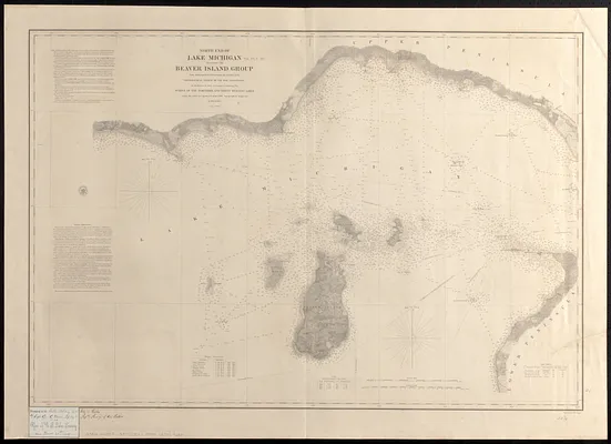 North end of Lake Michigan including the Beaver Island group
