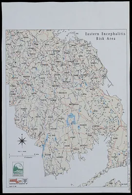 Eastern encephalitis risk area