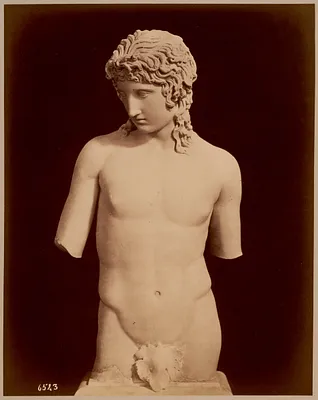 Roma - Museo Vaticano - Cupido, detto il genio del Vaticano (scultura antica)