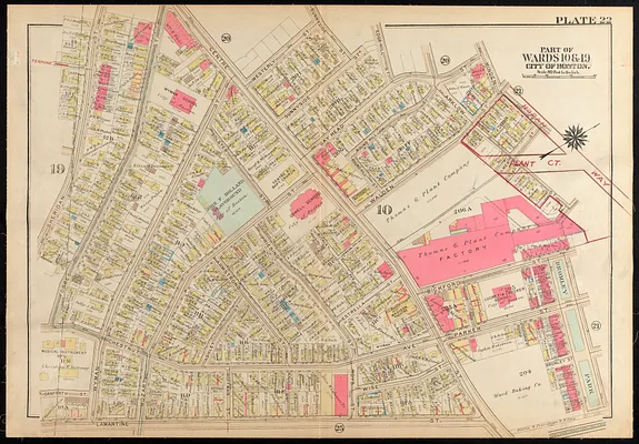 Atlas of the city of Boston, Roxbury