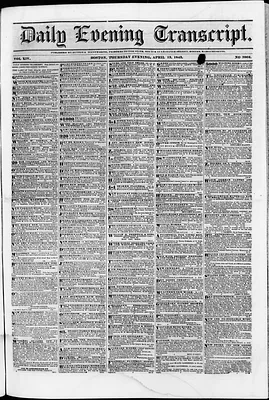 Daily Evening Transcript