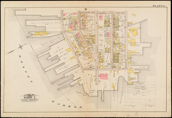 Atlas of the city of Boston : South & East Boston