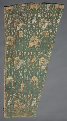 Lampas with scenes of wild animals