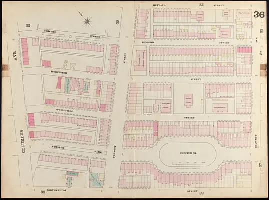 Insurance map of Boston : volume 2