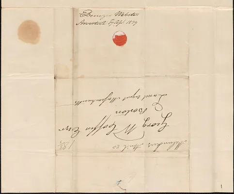 Ebenezer Webster to George Coffin, 17 April 1839