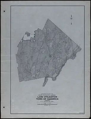 Land Utilization Town of Hardwick