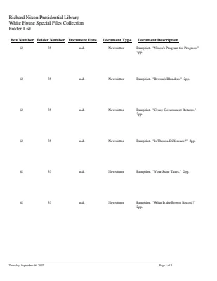WHSF: Returned, 62-35
