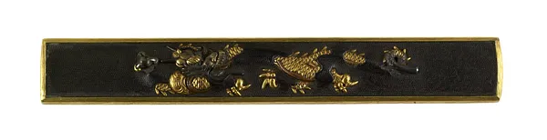 Kozuka with a Dragon Holding a Jewel