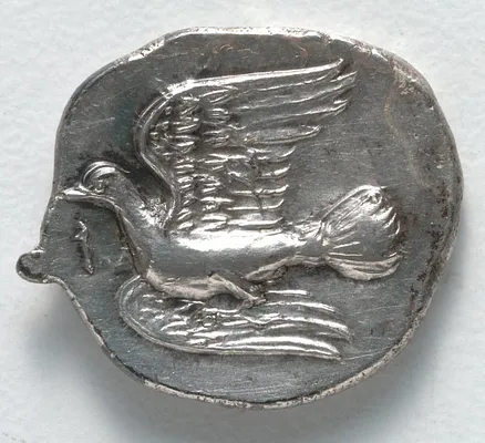 Hemidrachm: Dove (reverse)