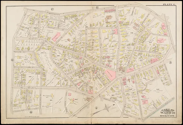 Atlas of the city of Boston : Roxbury