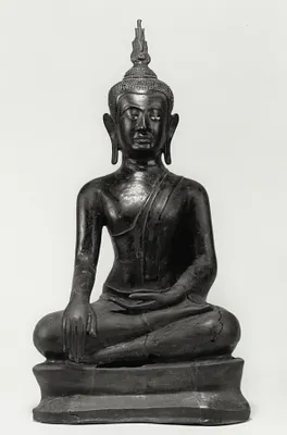 Seated Buddha in ""Maravijaya""