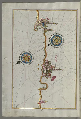 Map of the Italian Coast From Trani as Far as Molfetta