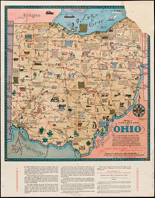 Being a cartograph of Ohio