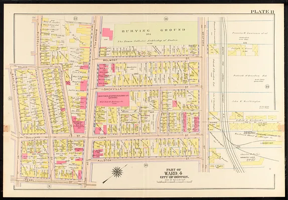 Atlas of the city of Boston, Charlestown and East Boston