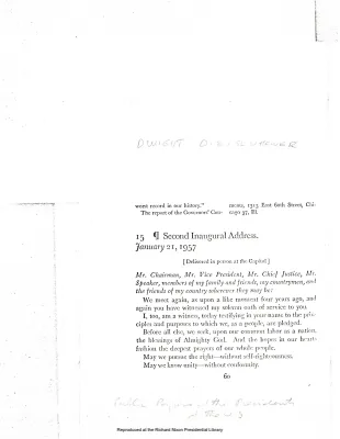 INAUGURAL ADDRESS
