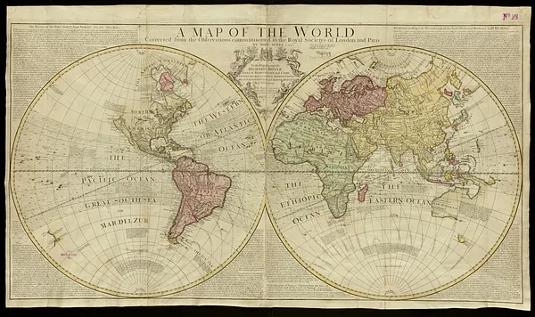 A map of the world