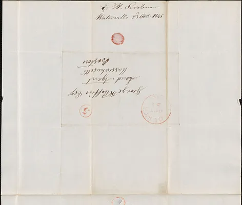 E.H. Scribner to George Coffin, 23 October 1845
