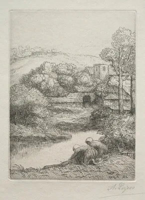 The Washing Place, called The Washerwomen (Le Lavoir, Dite "Les Laveuses")