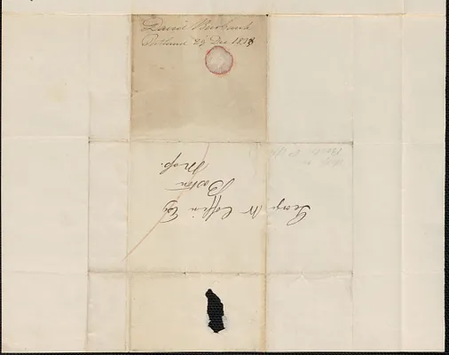David Burbank to George Coffin, 29 December 1838