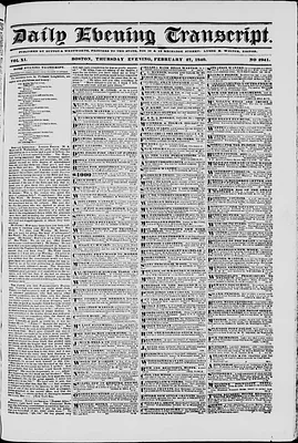 Daily Evening Transcript