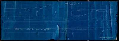 Plan showing property and tracks of Union Depot Co.