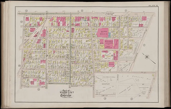 Atlas of the city of Cambridge, Massachusetts