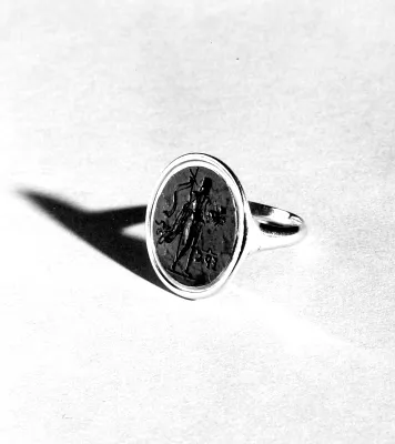 Ring with Intaglio of Saint John the Baptist