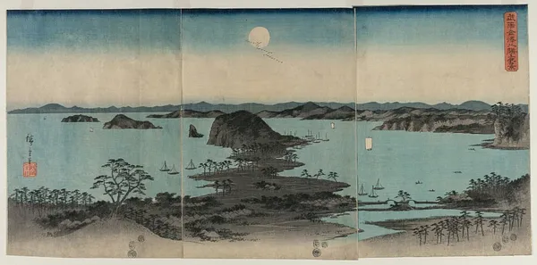 Eight Views of Kanazawa at Night
