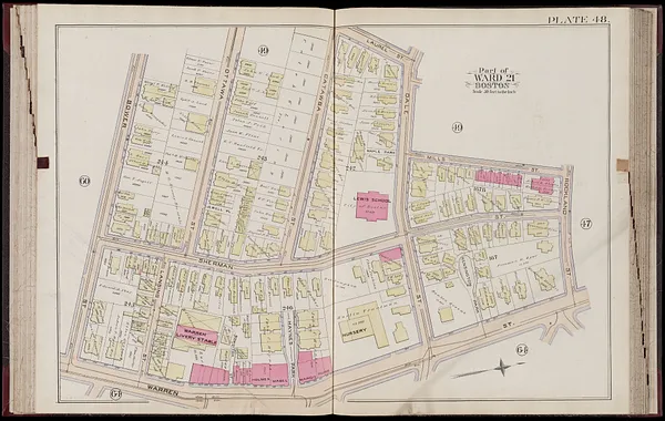 Atlas of the city of Boston : Roxbury, Mass. : volume four : from actual surveys and official records