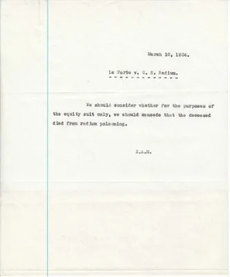Letters Sent, March 10, 1934