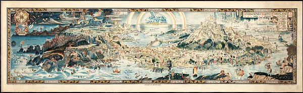 An anciente mappe of Fairyland