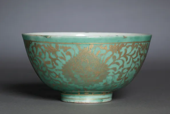 Bowl with Lotus Scrolls