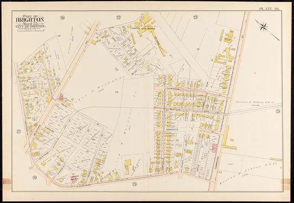 Atlas of the city of Boston, Brighton
