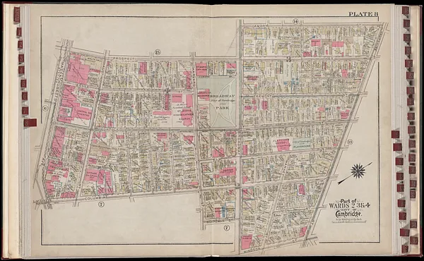 Atlas of the city of Cambridge, Massachusetts