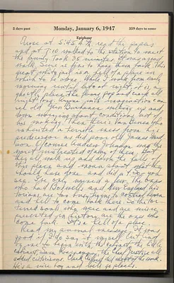 Diary Entry of Harry S. Truman