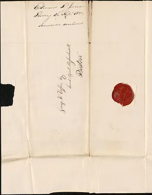 Edward Jarvis to George Coffin, 14 September 1832