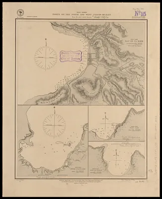 West Indies, ports on the north and west coasts of Haiti