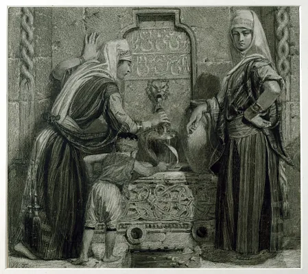 At the Fountain