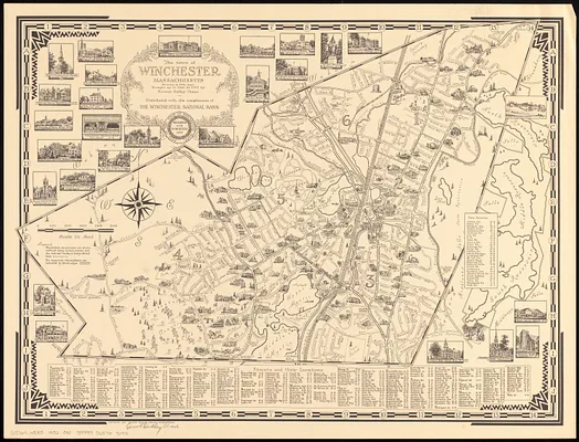 The town of Winchester, Massachusetts