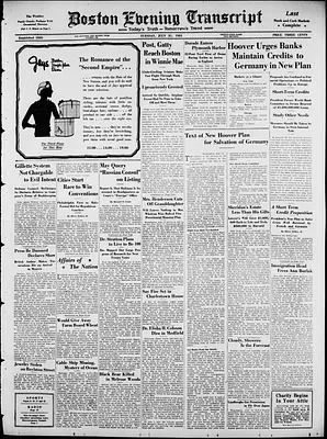 Boston Evening Transcript
