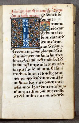 Leaf from Book of Hours