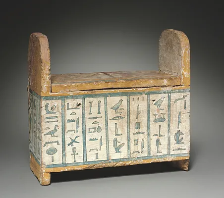 Covered Box and Shawabtys of Ditamenpaankh